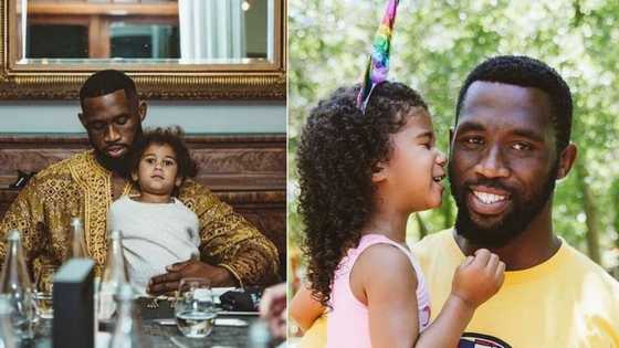 “Happy Kezi”: Siya Kolisi's baby girl turns 4, proud dad shares 4 glowing snaps on her birthday