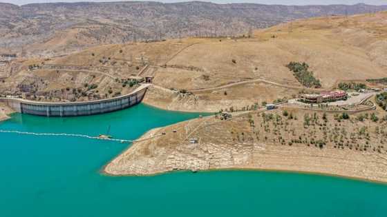 Iraqi Kurd farmers battle drought as Lake Dukan retreats