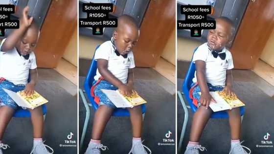 Toddler reading in gibberish disappoints father who is paying R1 550 monthly on crèche, TikTok clip goes viral