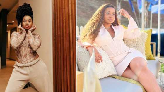 Shasha stuns in leather coat and boots while living it up in London, SA reacts: "Ate and left no crumbs"