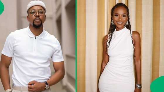 SA speculates after Maps Maponyane seemingly confirms dating Shudufhadzo Musiḓa: "He's gone, ladies"