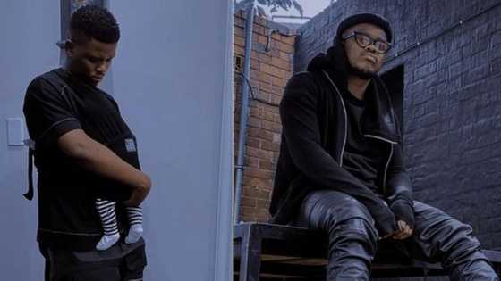 Baby Asante and Murdah Bongz spend quality time with granny, fans swoon