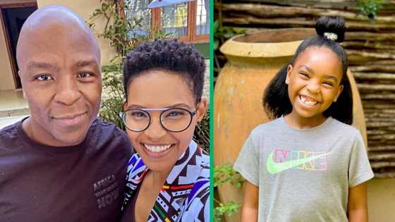 Gail and Kabelo Mabalane's daughter Zoe wows SA with storytelling about her Black Barbie doll