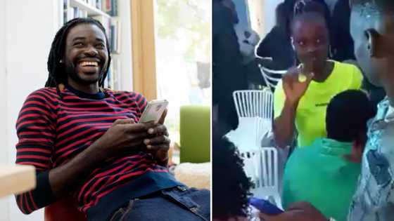 Sneaky woman gives man her digits behind bae's back at groove, Saffas left stunned: “Dangerous species”