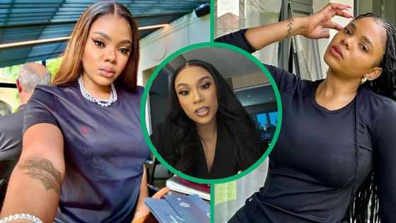 Londie London shows love to Tamia Mpisane's G-Wagon and gets dragged: "This isn’t hijacked"