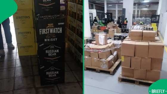 Chinese national arrested: nabbed with R3.5m worth of suspected fake alcohol