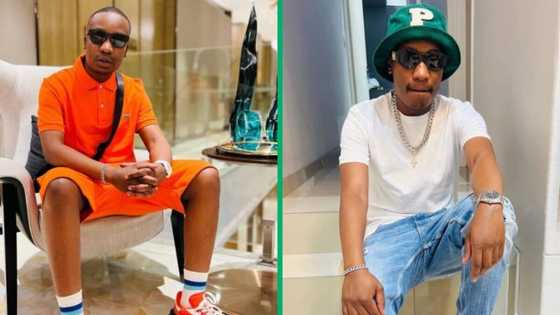 Amapiano star Reece Madlisa closes 1 Lacoste store down for private shopping experience