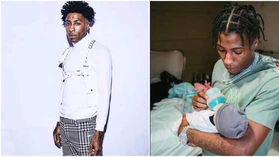 NBA YoungBoy welcomes 10th child with fiancée, adorable pic of rapper feeding his newborn leaves fans impressed