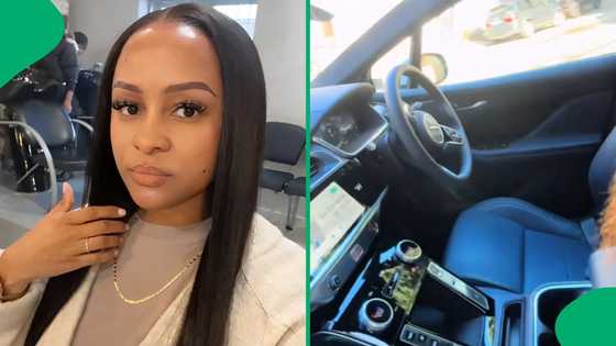 "You're so brave": Zulu woman living in the US orders driverless car to pick her up, SA wowed