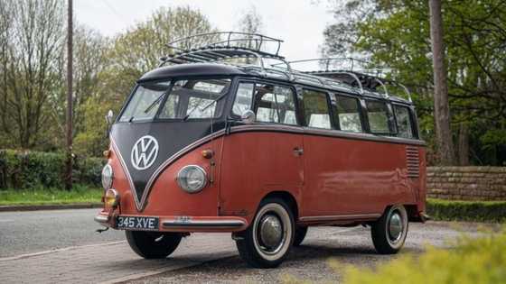 This incredibly well looked after Volkswagen Microbus has an amazing story