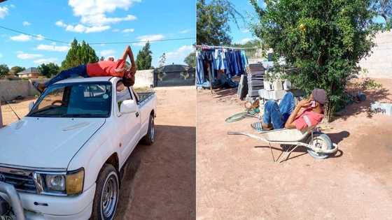 "So guys also do this": Pics of man chatting to his new love leave SA in stitches
