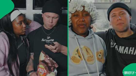 SA was floored by an interracial couple recreating Leon Schuster’s 'There’s A Zulu On My Stoep' scene