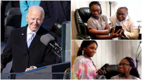 Emotional moment as Joe Biden invites Nigerian family to White House