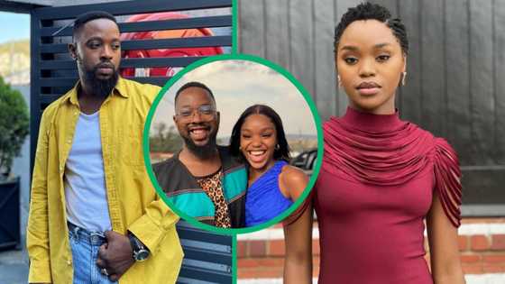 Actress Luyanda Zwane and her alleged bae Sparky Xulu serve couple goals in cute video