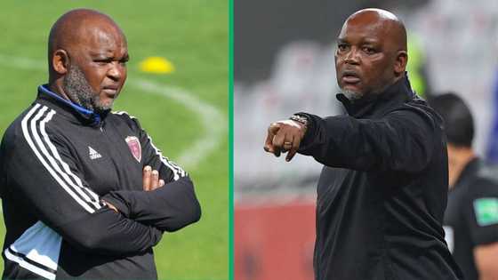 Abha FC coach Pitso Mosimane is one win away from completing a great escape in the Saudi Pro League