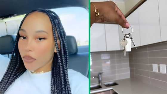 South African woman flaunted her brand new apartment in a TikTok video, and netizens applauded