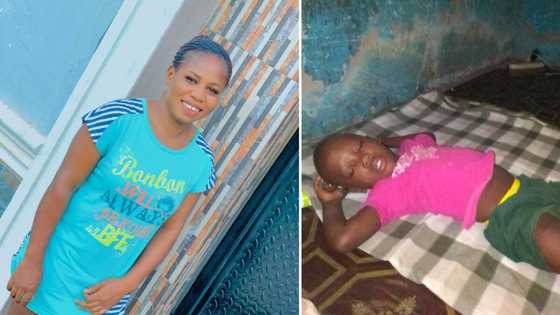 Pregnant woman shares picture of space she shares with her young child, heartbreak over their living situation