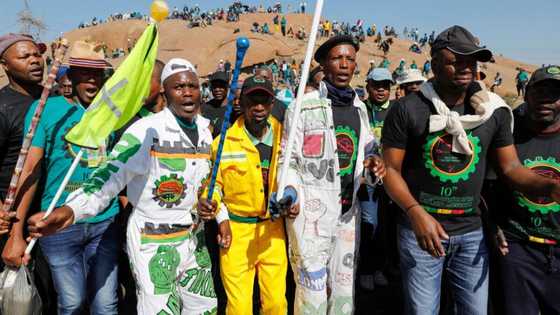 South Africans remember Marikana massacre on 10th anniversary of 34 mineworkers' deaths