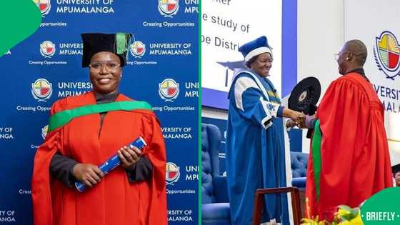 University of Mpumalanga's first-ever PhD graduate celebrates historic achievement