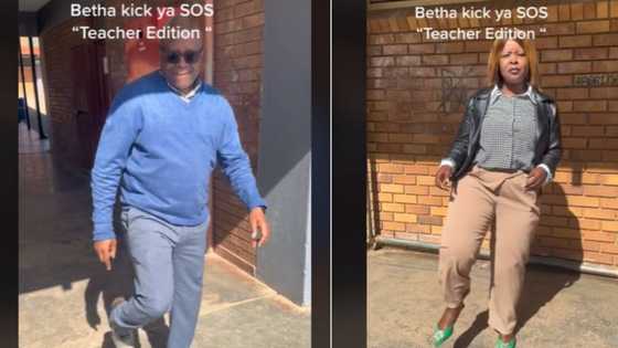 TikTok video of South African teachers’ version of Betha Kick entertains Mzansi: “Last teacher is the one”