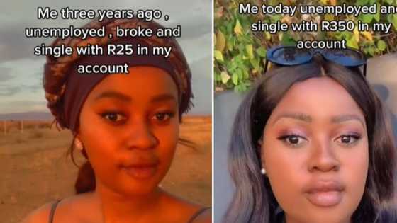 Free spirited babe went from R25 in her bank account to R350 in just three years, sis is embracing the journey