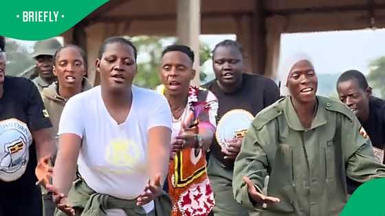 Ugandans repatriated from South Africa put into patritotism camp in video