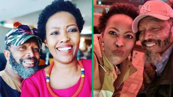 Sello Maake kaNcube's wife spills beans on their evolving relationship, Mzansi swoons