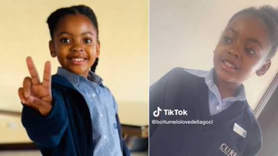 Curro school Grade 2 girl speaking Setswana goes TikTok viral, Mzansi convinced she has 'private school' accent