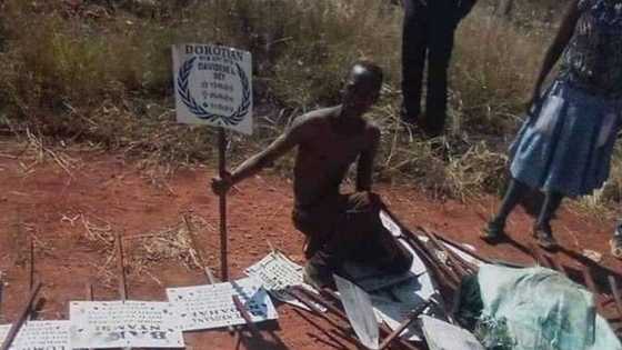 "This is nonsense": Locals react to man caught with stolen grave signs