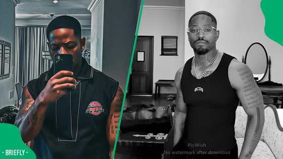 Mzansi weighs in on Prince Kaybee's outdoor exercise routine: "You are so consistent"