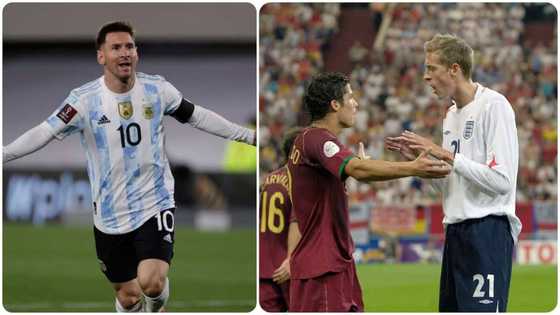 Premier League legend who supports Messi considers switching to Ronaldo's camp after his brace vs Newcastle
