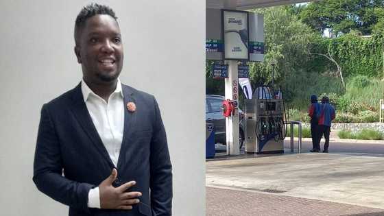 Petrol attendant helps customer who left his card at home, Mzansi impressed: "Ubuntu at it's best"