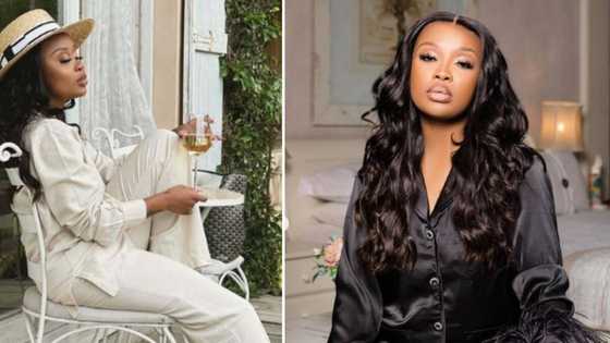 Andile Mpisane's baby mama Sithelo Shozi living her best life despite online drama with the Mpisanes