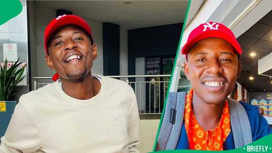 A man becomes a beacon of hope after overcoming a nyaope addiction through his before-and-after photos