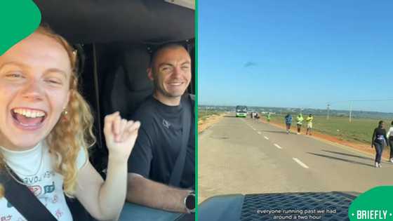 British couple reaches South Africa after 272-day overland journey from England