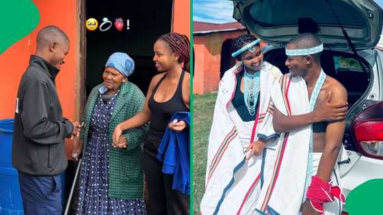 "That's the first blessing": Gogo reacts with joy to grandson's choice of future wife, SA moved