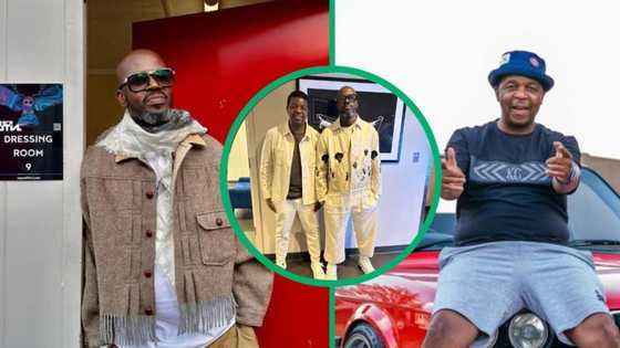 DJ Black Coffee, DJ Oskido get candid about spiritual meaning behind Madison Square Garden outfit