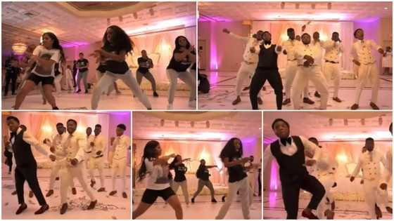Lit bridesmaids and groomsmen get into dance battle, video goes viral