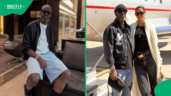 Mzansi reacts to DJ Black Coffee's girlfriend, Victoria Gonzalez, dancing to SA music