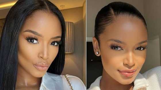 Tjo! A whole R100k on a Dior pram, Ayanda Thabethe has SA celebs shook