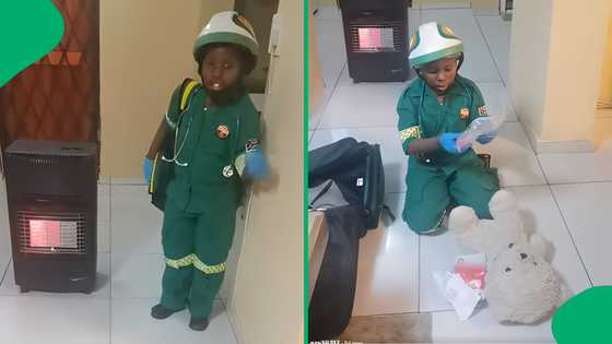 "The future of EMS looks bright": Young boy stuns South Africa with paramedic roleplay