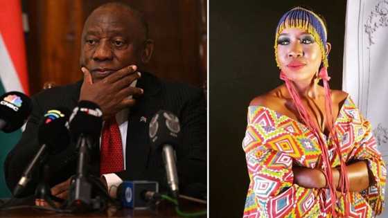 Ntsiki Mazwai weighs in on president Cyril Ramaphosa's Phala Phala saga after SA trended #RamaphosaMustGo: "Ziyakhala"