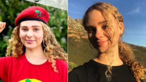 Jessie Griesel, EFF SRC candidate gets support on social media besides being called a race traitor