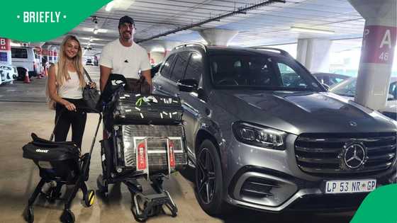 Eben Etzebeth Rolls in Style: Bok Star Flaunts R4.5M Mercedes GLS 450 with Wife Anlia