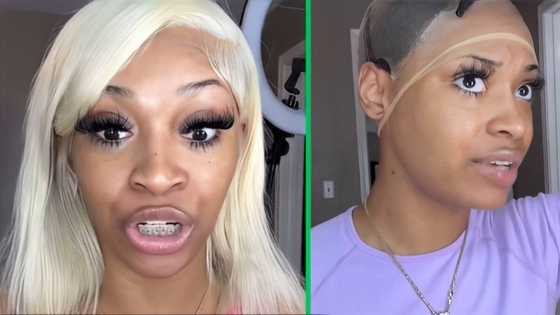 A woman on TikTok killed social media with laughter after revealing what was hiding under her laid wigs