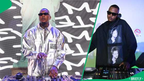 Music producer Oscar Mbo shows off his new home: "New address, same love"