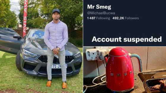 "Bathong": Mzansi social media sensation Mr Smeg gets suspended, Mzansi can't deal