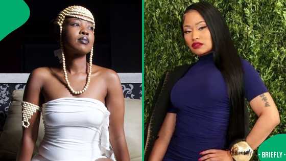 Ntsiki Mazwai accuses Nicki Minaj of plagiarising her album cover: "I will never forget"