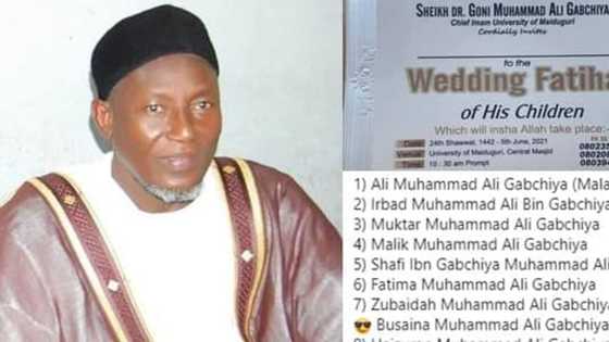 Man set to "marry out" 10 of his children on same day, causes stir online