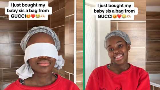 Mzansi woman pranks younger sister with Gucci knock-off gift in hilarious TikTok video